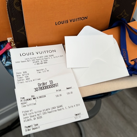 ✨SOLD✨Louis Vuitton Clemence Wallet - Picture 11 of 13